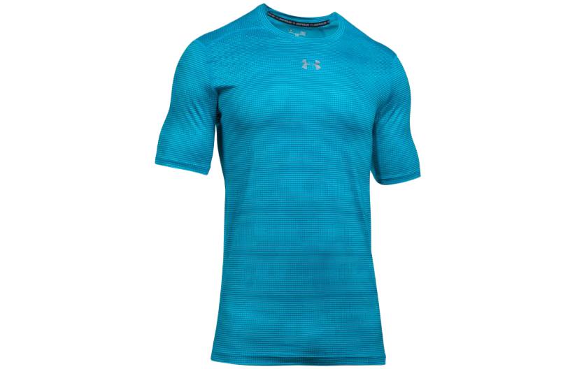 Under Armour T Shirts Men s Blue Crew Neck Moderate 1297893-929 L