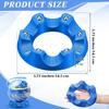 Bowling Ball Rotating Bracket 360-Degree Smooth Rotation Cup Holder Easy-To-Use Multi-Angle Grip Universal Cleaning & Polishing