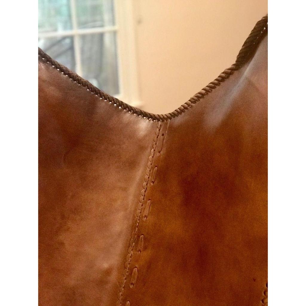 Mothers Day Gift Leather Butterfly Chair Brown Leather Butterfly Chair Living Room Chair Leather Chair