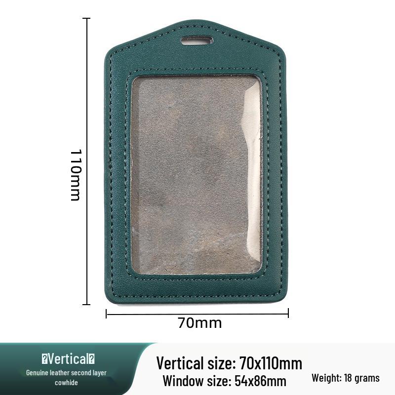 Genuine Leather Card Holder for ID & Documents