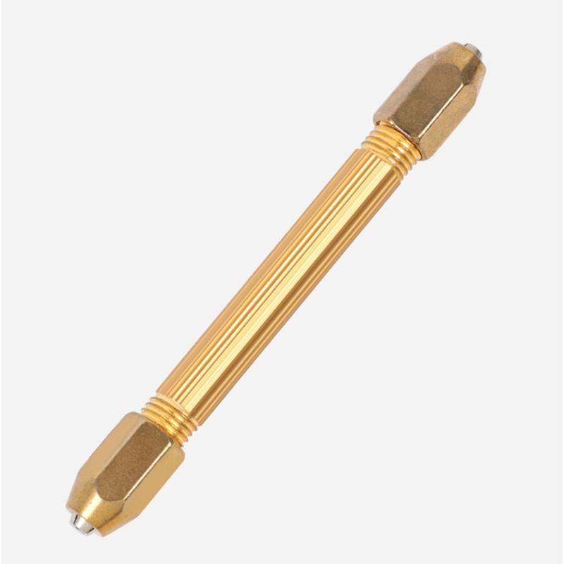 Compact Ergonomic Hand Drill with 0.8 3mm Chucks Manual Accuracy Hole Puncher for Multiple Materials Punching Tasks