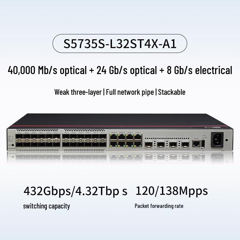 

Huawei S5735S-L32ST4X-A1 Enterprise Network Switch
