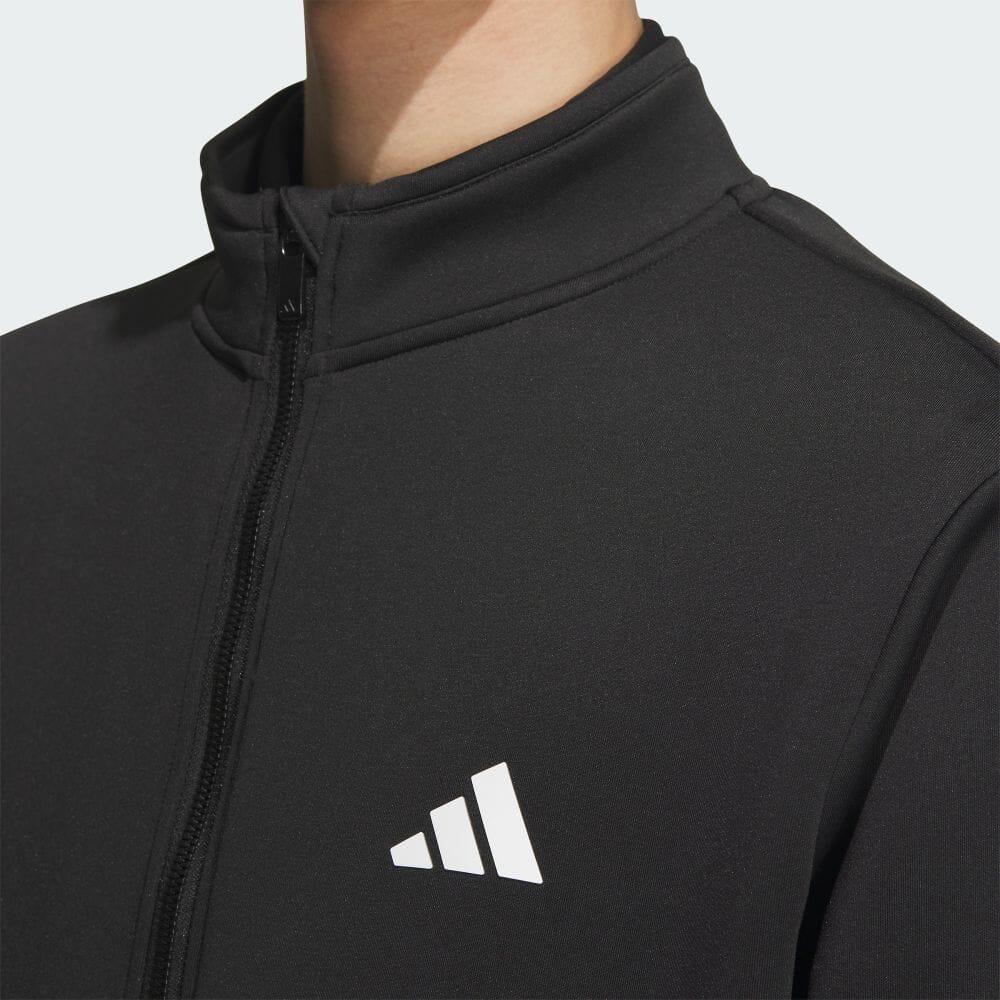 adidas Stand Collar Golf Casual Sports Jacket Men Jacket Black IX8362