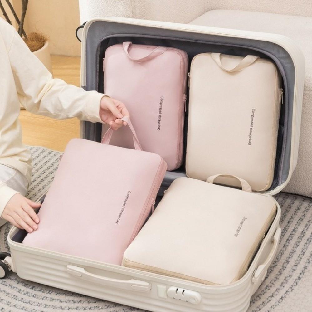 Compression Clothes Storage Bag Large Capacity Clothes Packing Cube  Suitcase