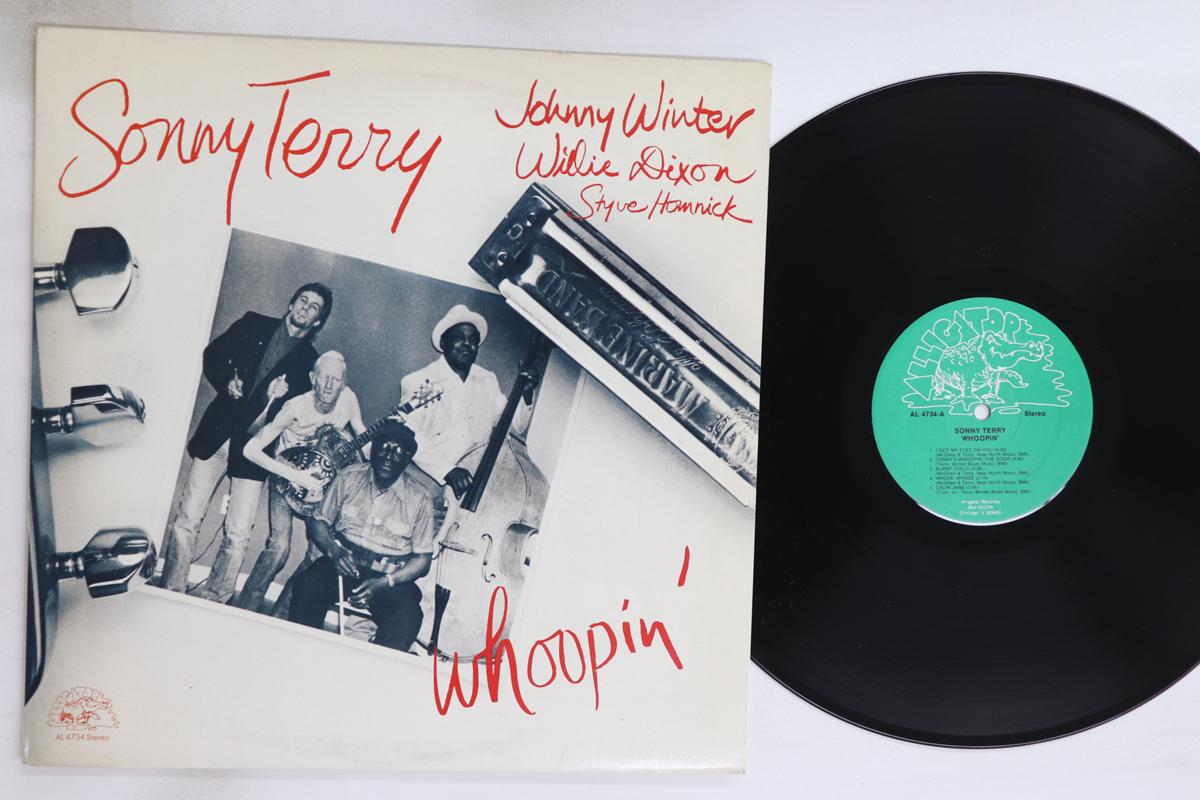 

LP Record SONNY TERRY, JOHNNY WINTER, WILLIE - Whoopin AL4734 ALLIGATOR 1984 US Blues Used