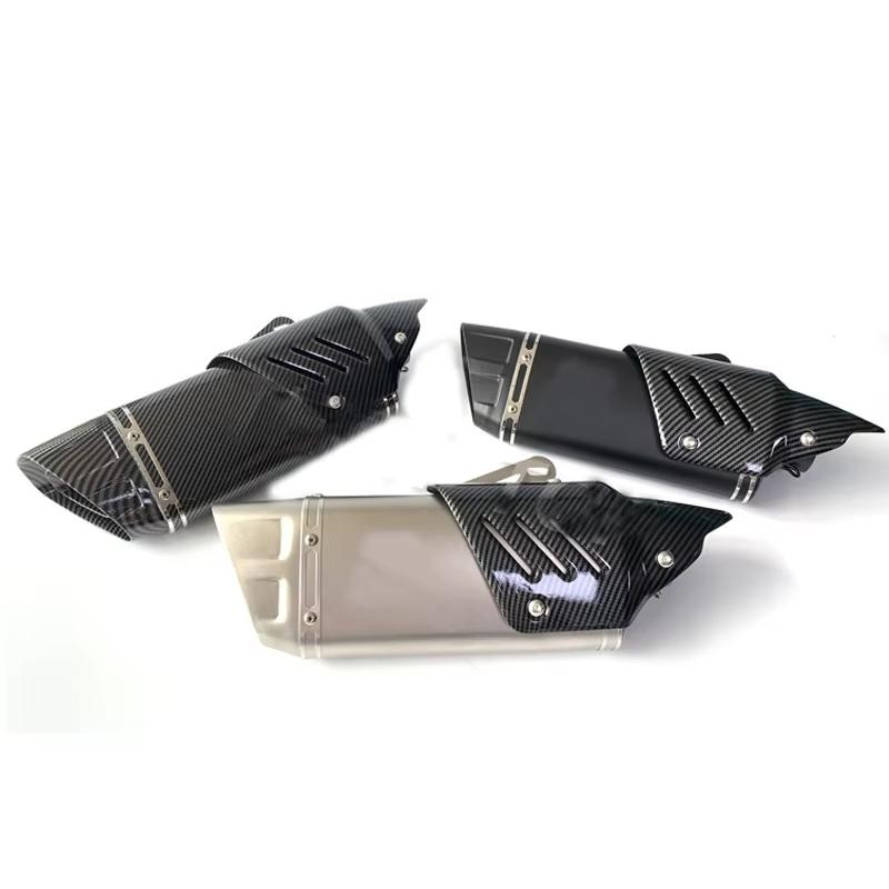 Universal 51mm Muffler Escape Stainless Motorcycle Exhaust AKR for Ninja Z400 250 Z900 ZX6R KTM RC 125 250 390 for YAMAHA R6 R3