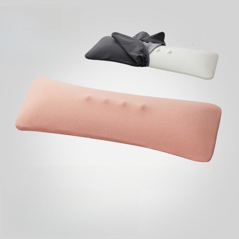 Waist Pillow Bed Sleep Waist Disc Protruding Pregnant Women s Waist Rest Waist Support Short and Thin Sleeping Waist Pad розовый