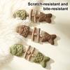 New Fix Your Cat's Dental Health,2026 New Creative Fish Bone Cat Toy,Wooden Catnip Teeth Cleaning Stick