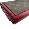 Louis Vuitton M64587 Compact Wallet Monogram Monogram Portefeuille Flore Compact Bifold Wallet Brown Monogram Used