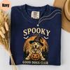 Unisex Halloween Dachshund Tee Spooky Dog Mom Shirt Gift For Dachshund Mom Halloween Top For Dog Lovers