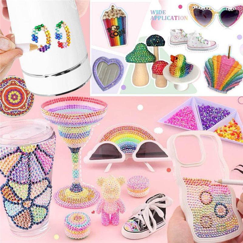 Resin Jelly Rhinestones 32000PCS 32 Colors For Nails Art Crafting Book Makeup For Bedazzling Multicolor Flatback Gems