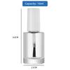 Factory Direct Sales In Stock Nail Polish Bottle Empty Glass Bottle Brush with Lid Nail Polish Sub-Packaging Blush Glue Medicine Bottle Lot