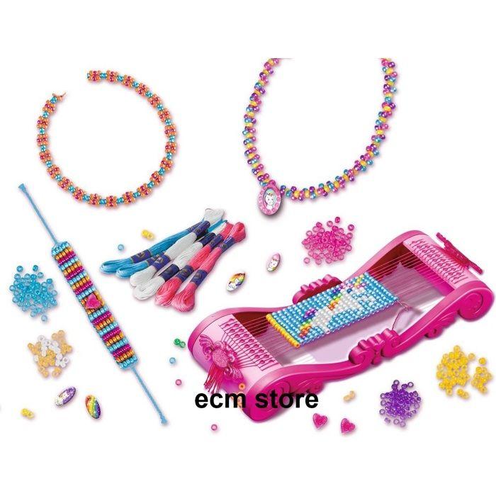 Ravensburger Métier à tisser les perles création bijoux avec des perles 5-9 ans jouet jeu +1250 belles perles