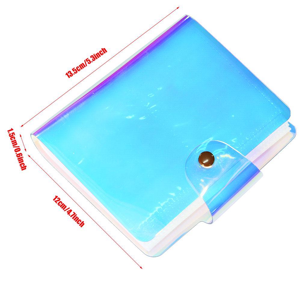 3 Inch Transparent Colorful Photo Book Album For Fujifilm Instax Mini Photos