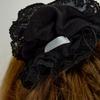 LETTER FROM MOON Letters Double Lace Scrunchie (3 Colors)