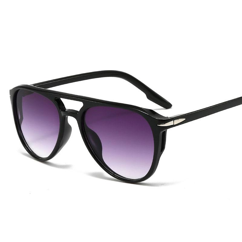 European American Style Women's Sunglasses Pilot Shape Double Bridge Men Sun Glass Driving Hiking Sunglasses Women