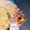 Hey There Pumpkin Autumn Art Transparent Soft TPU Phone Case for Xiaomi Redmi Note 15 14 13 12 11 10 9 Pro Plus 4G 5G Soft Cover