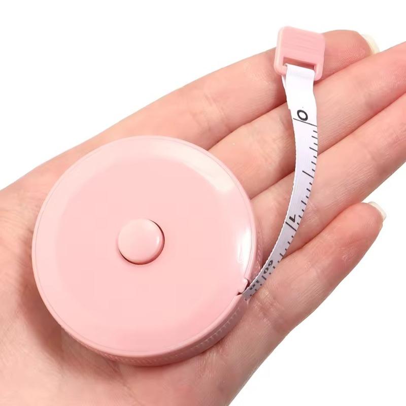 Soft Tape Double Sided Measuring Tape Measure Sewing Tailor Craft Centimeter Inch Portable Auto Retractable Measuring Tape
