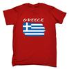 Greece Country Flag Nationality Supporter Sports Mens T Shirt
