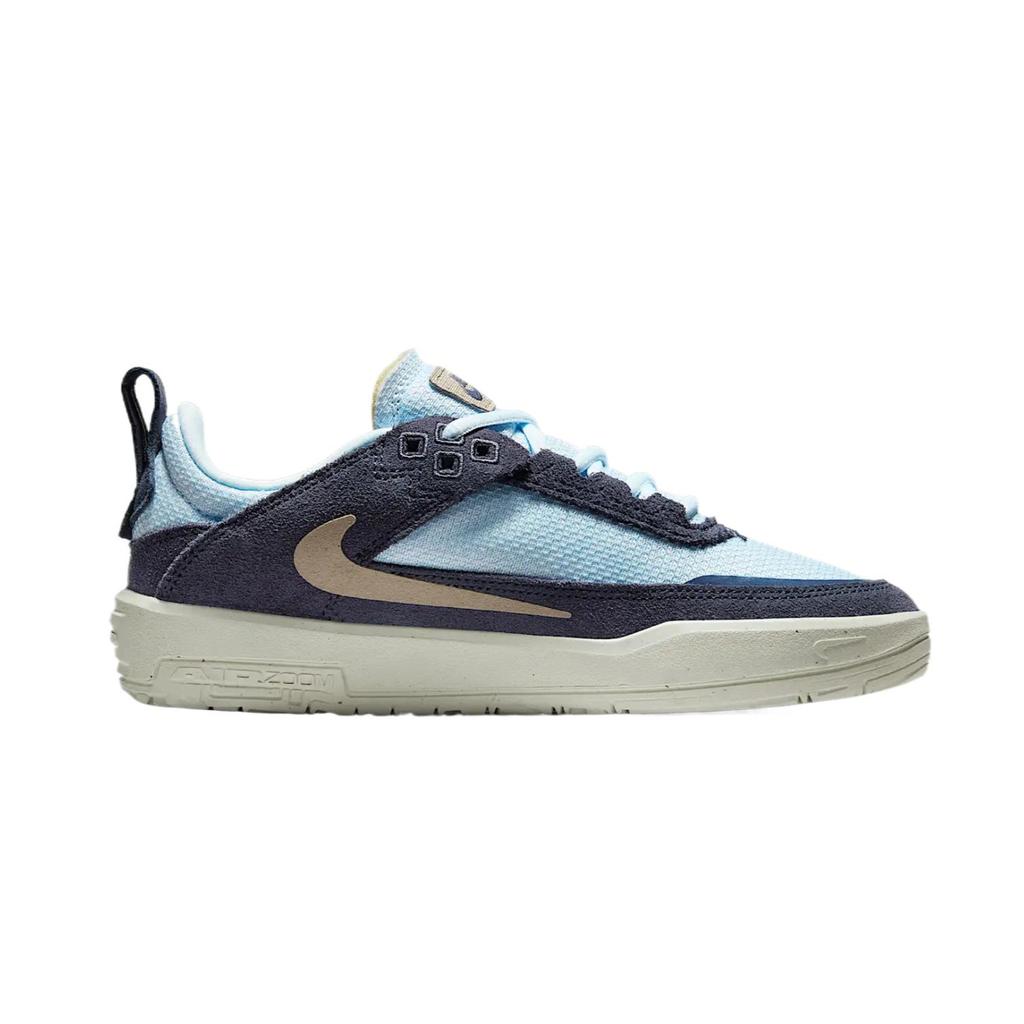 Nike Den první SB GS Thunder Blue Khaki Dětské tenisky Modrý odstín Plátno FN4210-402
