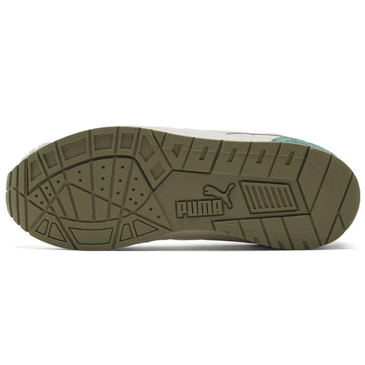 Puma Mirage Og Round Toe Comfortable Low Top Lifestyle Sneakers Unisex Sneakers White Green 375514-01
