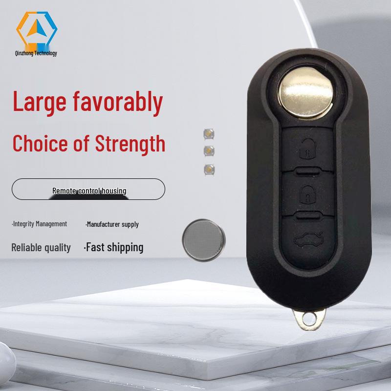 Fiat 500 Car Key Remote Shell Replacement