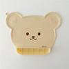Bear Shape Kids Table Mat Waterproof Baby Placemat Cute Baby Silicone Placemat  Baby