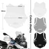 For BMW R1200GS R1250GS ADV GS R1200 R1250 Adventure 2013-2025 Windscreen Motorcycle Front Windshield Wind Deflector Protector
