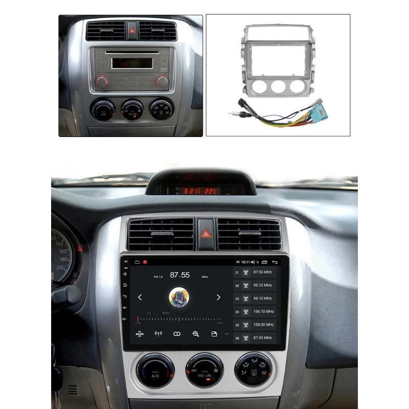 9'' Car Radio Stereo 16pin Power Cable Multimedia Player Frame Adapter for Suzuki Liana 2004-2008 Android Radio Dash Panel