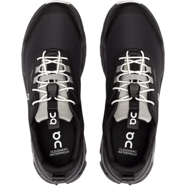 On Cloudhero Waterproof Series Comfortable Versatile Durable Waterproof Low-Top Outdoor Shoes Men Shoes Black 3YE10032130