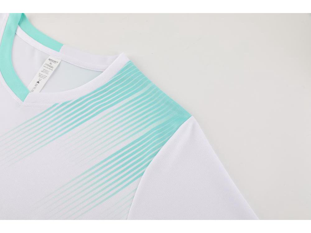 Quick-Dry Ice Silk Sports Set: Running & Football Training Suit