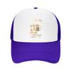 Jesus Is My All Typography Mesh Baseball Cap Casual Hat Outdoor  For Womens Unisex FeUnisex