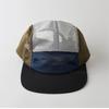 Fashion Retro Mesh Baseball Cap Flat-brimmed 5 Panel Sun Visor Cap Breathable Adjustable Quick-drying Hat Unisex