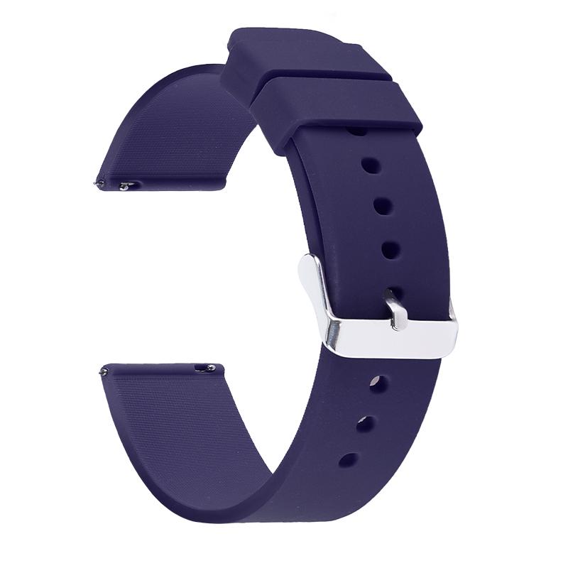 Uhr Armband 18mm Silikonband Uhr Topsic Schnellverschluss Armband für Samsung Galaxy Universelles Armband 20/22mm Zubehör