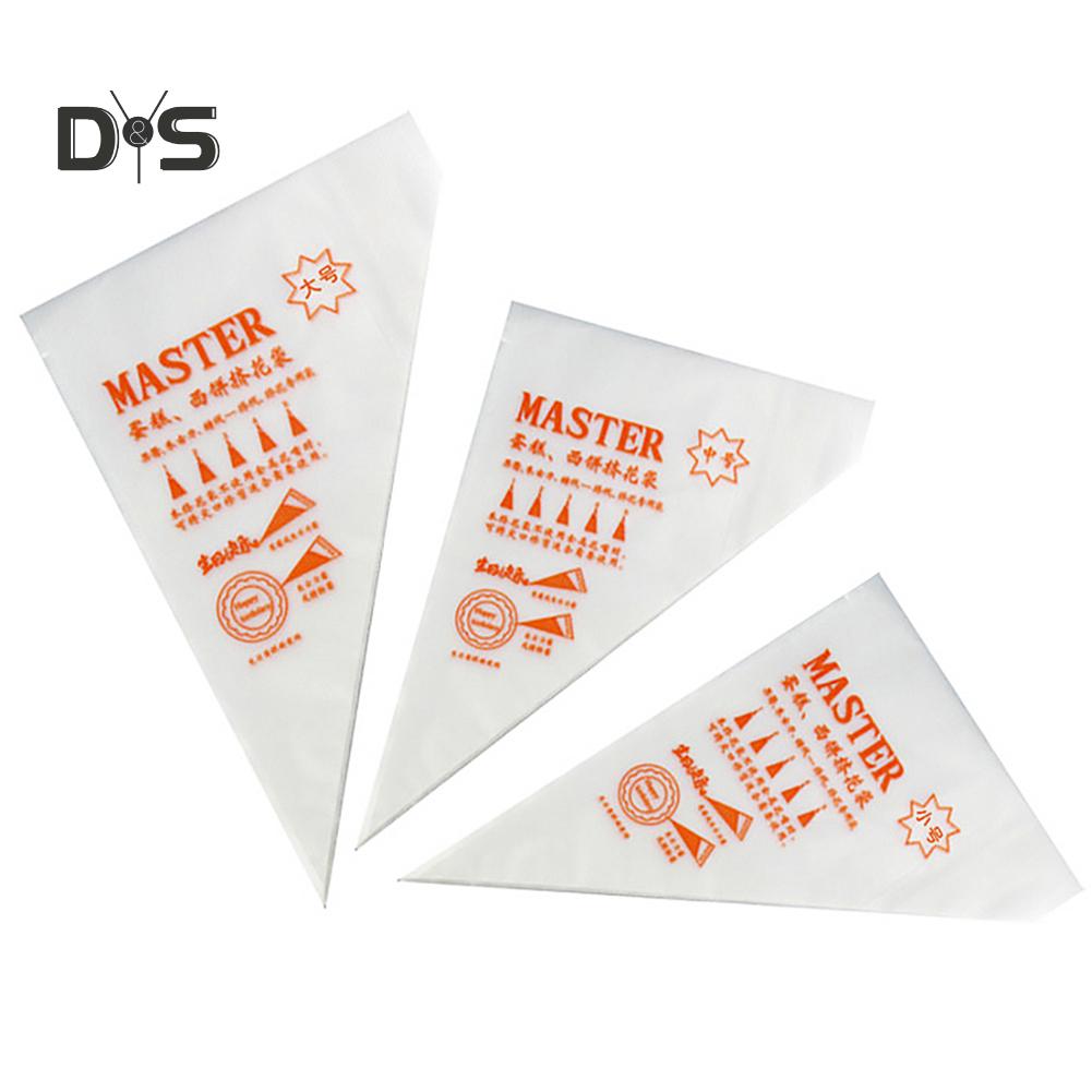 Decorations Home Disposable Pastry Bags Icing Piping Fondant Cake Cream Tip Baking Tools