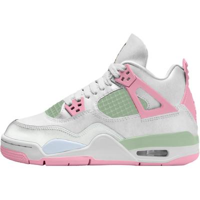 4 Retro GS Pink Blue White IB7068-100