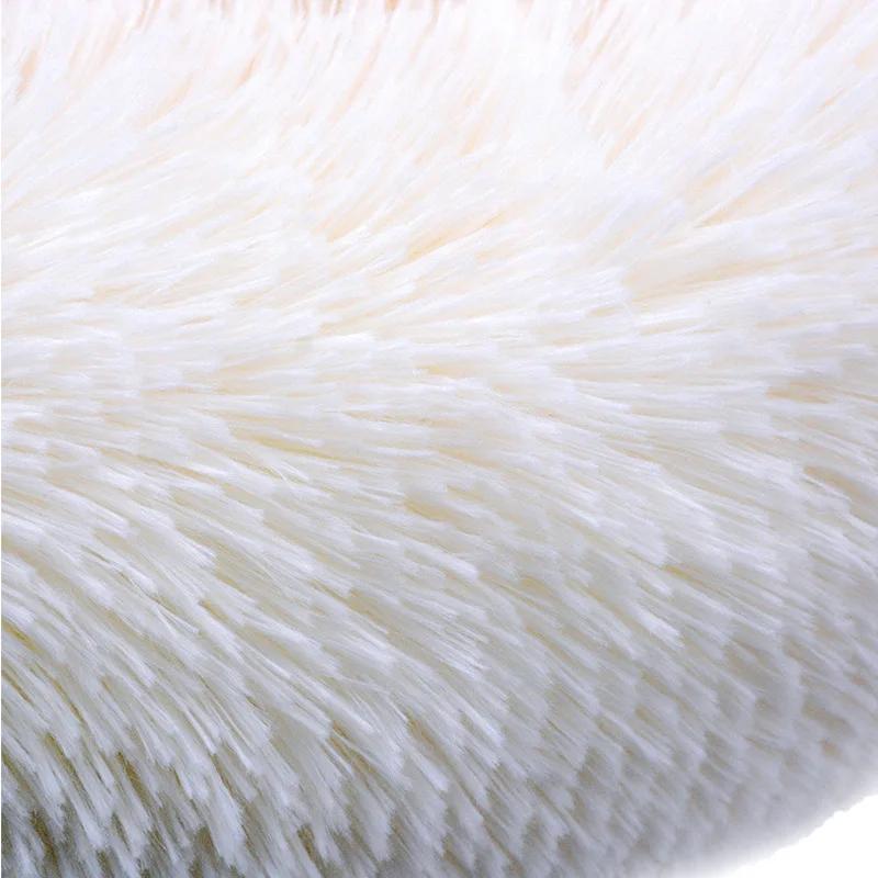 Grand lit pour chien en peluche pour animal de compagnie, coussin épais d'hiver, lit de couchage pour chien, canapé amovible, petit et grand chien
