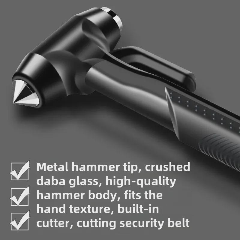 Long Handle Emergency Car and Bus Safety Hammer for Window Breaking