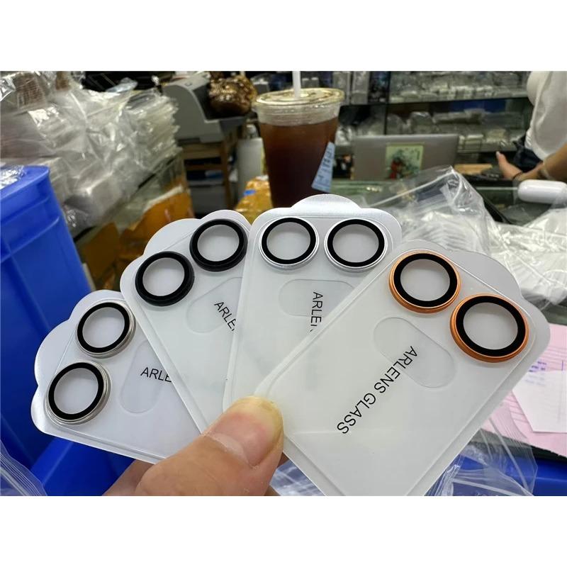 HD Clear Camera Protector for Honor 600 600 Pro Color Metal Ring Lens Tempered Glass Film Transparent Full Back Anti-scratch Cap