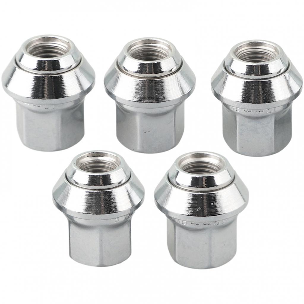 For Ford Focus Chrome Wheel Nuts Metal Plug-and-play