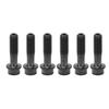 RISK 6Pcs M5x18mm Bicycle Stem Fixing Screws Bike Brake Lever Fixing Bolts Black Hollow Bicycle Stem Parts for Mountain