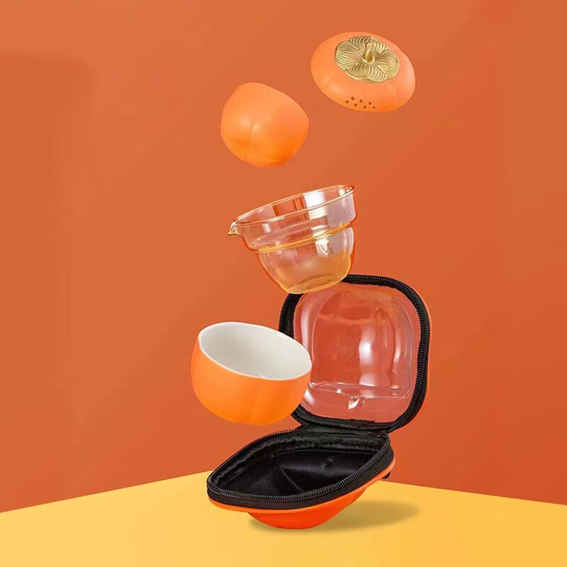 Wushiyuan Good Fortune Stackable Ceramic Tea Set