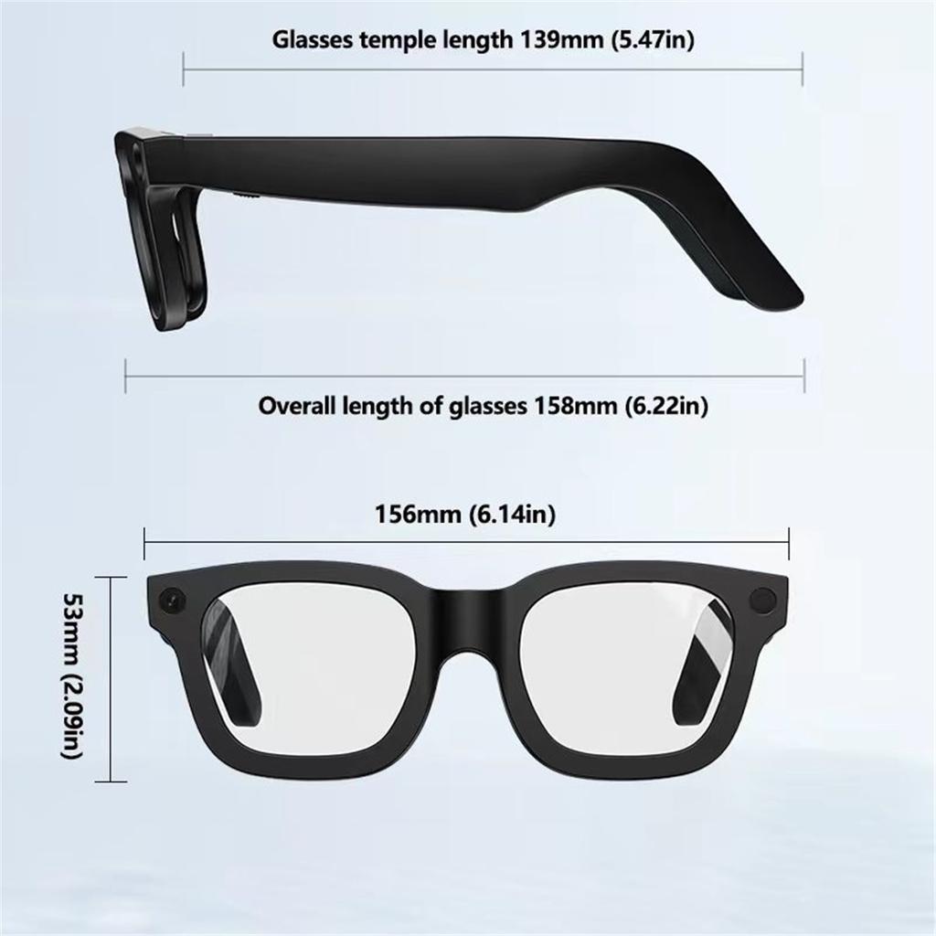 2026Smart Glasses 800W HD Photo Video AI Record Translation Touch Photochromic Lenses Bluetooth Call Music Multifunction Glasses