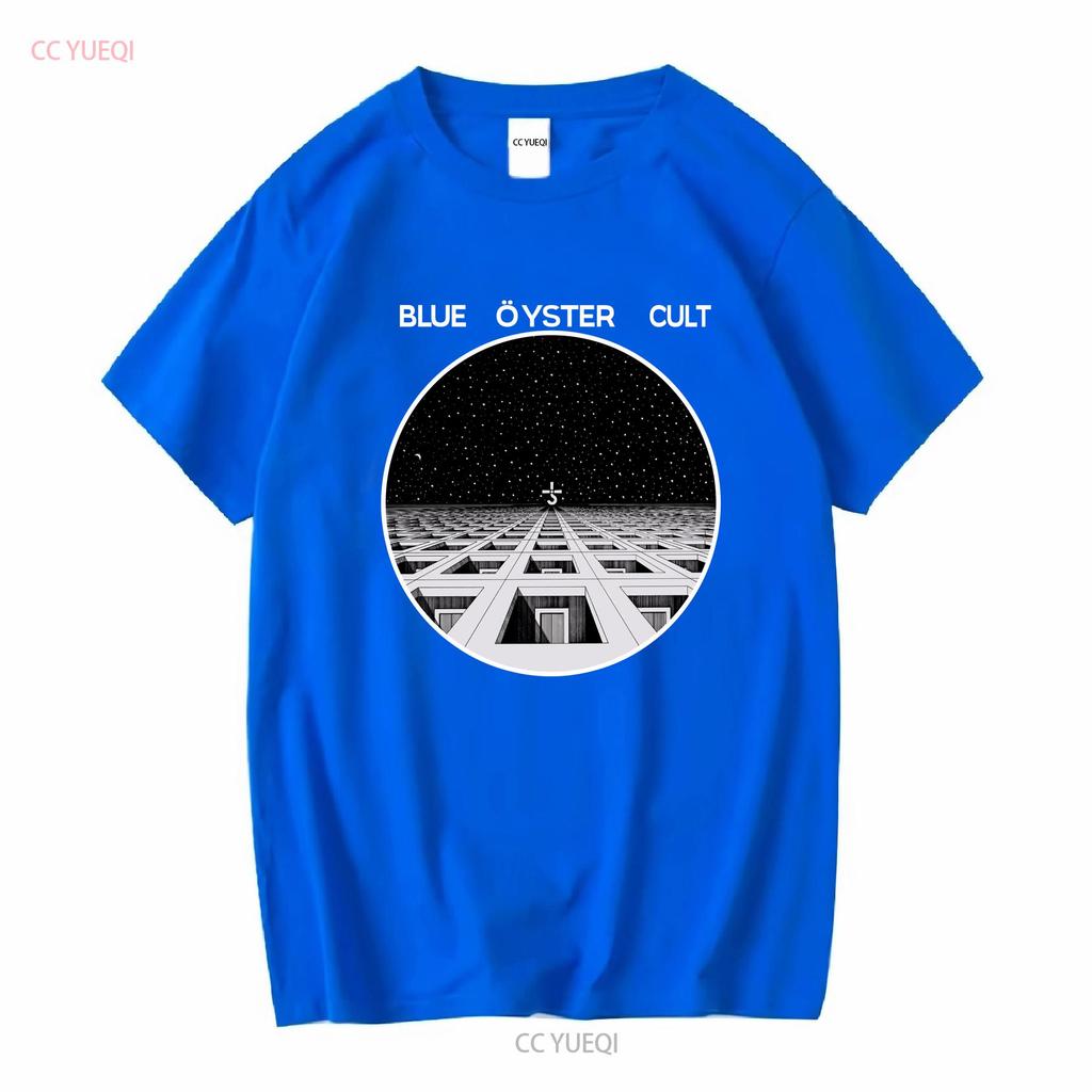 Blue Oyster CulT T Shirt Black S 5XL VN3404 vintage Washed Unisex designer clothes Casual Top For Everyday Wear Stylish fashion
