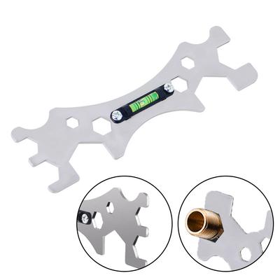 Level Ruler Shower Faucet Installation Multifunctional Wrench
