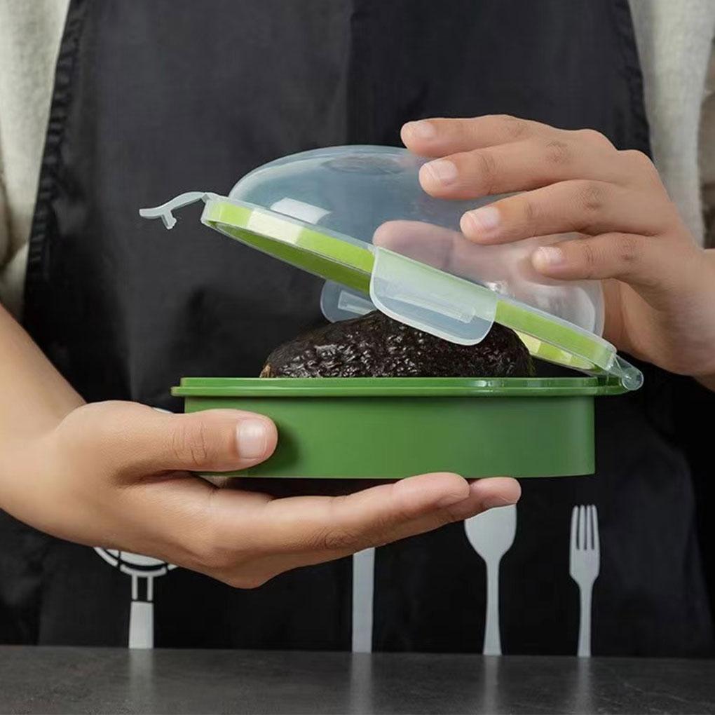 Küchen Lebensmittel Aufbewahrungsbox Praktisch Avocados Aufbewahren Und Frischhalten Avocado Platzsparender Behälter