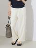 B:MING by BEAMS Satin Cargo Pants, Women's, IVORY, Size S