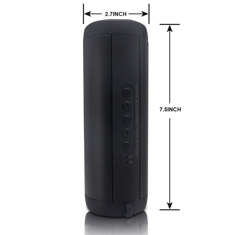 Portable Wireless Bluetooth Stereo SD Card FM Speaker For Smartphone Tablet Laptop