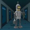 Futurama Bender Stavebnice, Robot Populární Komedie Anime Postavy Akční Figurky Panenky Mecha Model Hračky, Sběratelské Dárky pro Fanoušky