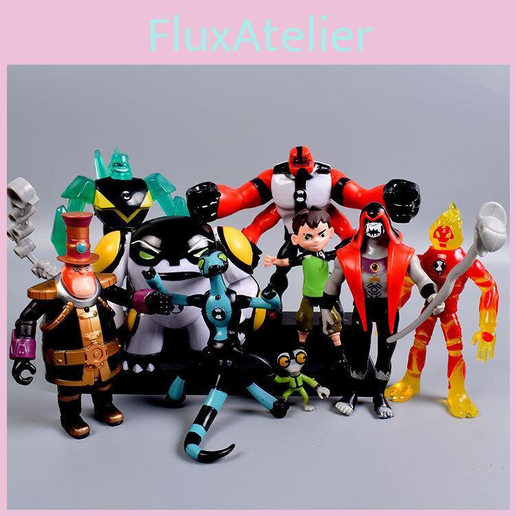 Ben 10 Pvc Action Figures Set Detailed Designs With Premium Quality Craftsmanship